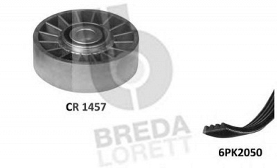 BREDA LORETT kca0003 -  Поликлиновой ременный комплект